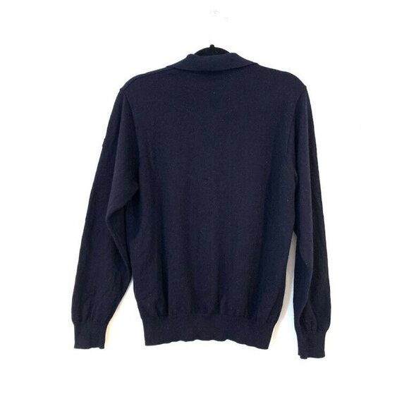 Marz M Superwash Merino Wool Polo Collar Sweater - Picture 6 of 8